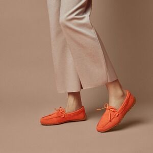 VIVAIA Knit Moccasins Loafers Slip On Casual Square Toes Shoes size‎ US 7 EU37.5